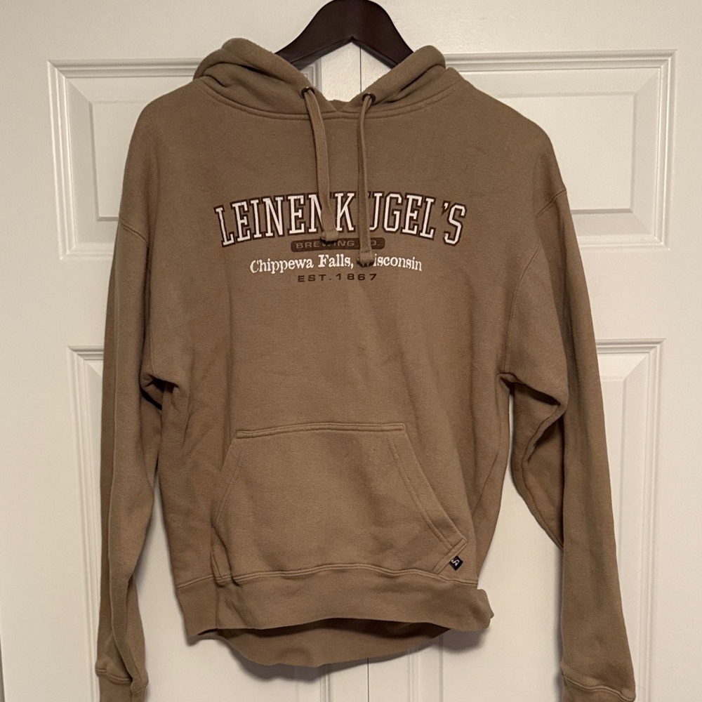 Leinenkugels Tan Sportswear Hoodie